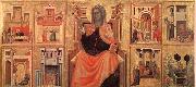 MASTER of Saint Cecilia Saint Cecilia Altarpiece oil painting picture wholesale